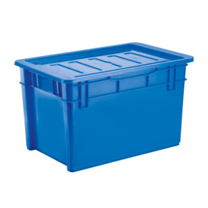 Caixa Multiuso Fechada 60 Litros Color